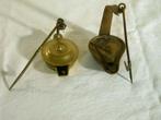 Twee antieke Betty lampjes, Ophalen of Verzenden