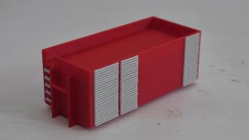 Feuerwehr/ brandweer container HO 1:87 3D print beschikbaar voor biedingen