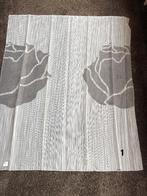 Stof inbetween Artelux Matisse vitrage lap110x100cm roos wit, Wit, Ophalen of Verzenden, Zo goed als nieuw, 30 tot 120 cm