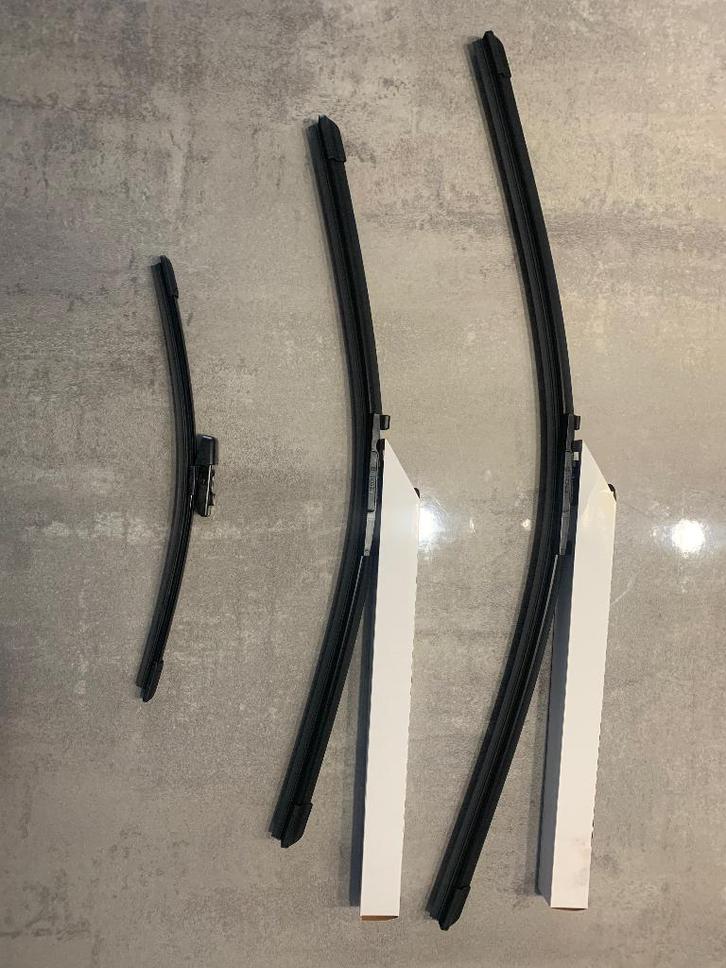 Bosch ruitenwisser compl set voor en achter VW, Seat, Skoda, Auto-onderdelen, Ruiten en Toebehoren, Audi, Seat, Volkswagen, Skoda