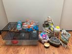 Hamsterkooi met ferplast buizen, Minder dan 60 cm, Kooi, Minder dan 75 cm, Ophalen of Verzenden