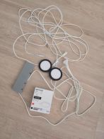 2 stuks Ikea Mittled spotjes incl toebehoren NIEUW, Huis en Inrichting, Lampen | Spots, Ophalen, Nieuw