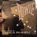 David Bowie - Let's Dance / Cat People - Japanse Single, Ophalen of Verzenden, Zo goed als nieuw, Pop