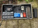 Stevig pedalboard en diverse gitaar effecten, Gebruikt, Ophalen of Verzenden