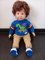 Stoere grote 63 cm  jongens pop Sam van Sapf creation., Ophalen of Verzenden, Zo goed als nieuw, Pop
