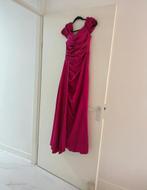 Fuchsia avondjurk, Kleding | Dames, Gelegenheidskleding, Ophalen, Zo goed als nieuw, Roze, Galajurk
