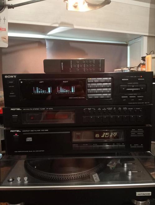 Sony SEQ-711Equalizer INCL. ORIGINELE AB, Audio, Tv en Foto, Stereo-sets, Gebruikt, Sony, Ophalen of Verzenden