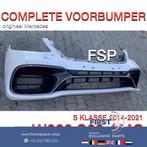 W222 S63 AMG VOORBUMPER COMPLEET WIT origineel Mercedes S KL, Auto-onderdelen, Voor, Bumper