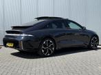 Hyundai IONIQ 6 First Edition AWD 77.4 kWh / 519 KM WLTP / S, Auto's, Hyundai, Gebruikt, Blauw, Leder en Stof, Adaptive Cruise Control