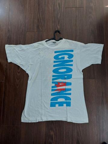 Vintage Ignorance 1991 Tour T-shirt beschikbaar voor biedingen