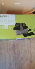 Stevige hondentas voor op fiets, Dieren en Toebehoren, Hondenmanden, Ophalen of Verzenden, Nieuw, Riet