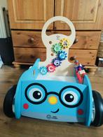 Baby houten Loopwagen, Kinderen en Baby's, Speelgoed | Babyspeelgoed, Ophalen, Zo goed als nieuw, Auto, Met wieltjes
