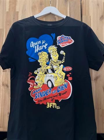 Nieuw tshirt L coen en sander show 3fm bnn beschikbaar voor biedingen