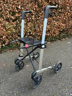 Rollator Server Rehasense champagne kleur softbanden, Ophalen, Opvouwbaar, Gebruikt