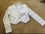 Identita korte blazer wit mt. XL, Wit, Maat 46/48 (XL) of groter, Ophalen of Verzenden, Zo goed als nieuw