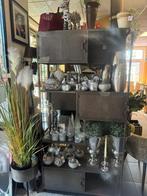 PTMD Metalen bruine open kast croco print in reliëf op deur, Ophalen, Pietseweg 13A Oud Gastel, Nieuw, Info@houseofcoco.nl