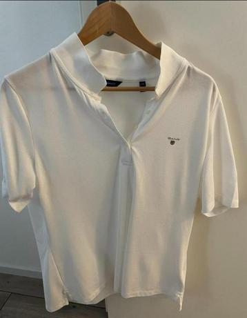 GANT witte polo dames maat XXL beschikbaar voor biedingen