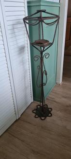 Staande hele oude kaars standaard, Ophalen of Verzenden, Zo goed als nieuw