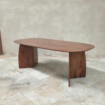 Eettafel Mangohout Deens Ovaal OUTLET‼️ beschikbaar voor biedingen