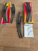 Fleischmann profirails bochtwissels gelijkstroom zie tekst, Hobby en Vrije tijd, Modeltreinen | H0, Gelijkstroom, Fleischmann