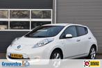 Nissan LEAF ACENTA 30 KWH / 199 p/m lease / P.CAMERA / STOEL, Gebruikt, Alcantara, Wit, Leaf