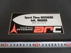 sticker Lermoos Sport Theo Hofherr Inh. Mader  ATOMIC, Ophalen, Zo goed als nieuw
