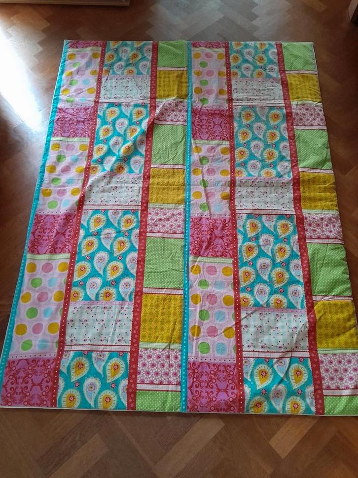 Kleed speelkleed ~ Baby Peuter ~ 135 x 190 cm ~ Handgemaakt, Kinderen en Baby's, Speelgoed | Speelkleden, Zo goed als nieuw, Ophalen of Verzenden