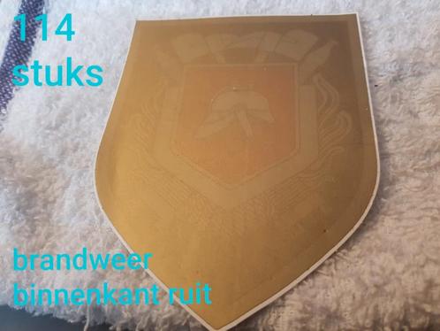 partijd brandweer stickers voor op binnenkant raam of, Verzamelen, Stickers, Nieuw, Overige typen, Ophalen