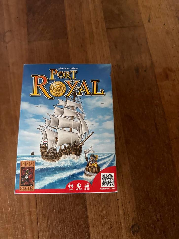 Port Royal Bordspel - 999 Games, Hobby en Vrije tijd, Gezelschapsspellen | Bordspellen, Nieuw, Drie of vier spelers, Ophalen of Verzenden