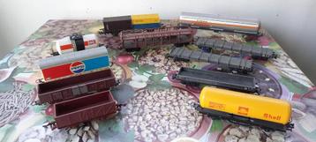 Diverse goederen wagons beschikbaar voor biedingen