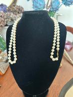 Mooie parelketting van Monet, Ophalen of Verzenden, Zo goed als nieuw, Wit, Overige materialen