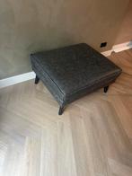 Dok 2- Poef - bruin, Ophalen, Leer, 75 tot 100 cm, Zo goed als nieuw