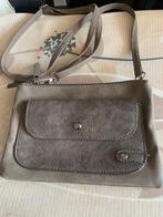 Leuke klein dames schouder tasje(nr.16 D1), Ophalen of Verzenden, Gebruikt, Grijs, Schoudertasje