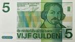 5 Gulden Vondel 1973 UNC, Verzenden, 5 gulden, Los biljet