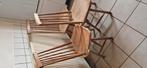 Houten stoelen 3 stuks, Ophalen, Gebruikt, Overige kleuren, Drie