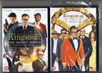 DVD Kingsman 1 & 2 *VERKOCHT*, Actiekomedie, Zo goed als nieuw, Verzenden