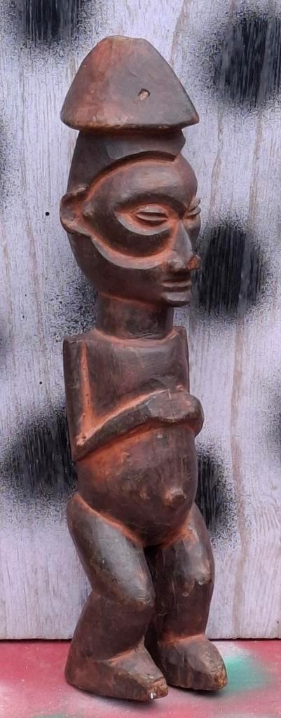 YAKA-fetisjfiguur. Congo/Afrika.  28 cm. * Zie tekst., Antiek en Kunst, Kunst | Niet-Westerse kunst, Ophalen