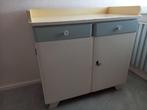 Vintage commode, Gebruikt, 50 tot 70 cm, 100 cm of meer, Opstaande rand