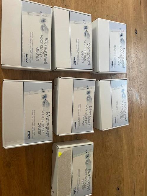 7 montage sets Svedex ( 21 scharnieren voor stompe deuren ), Doe-het-zelf en Verbouw, Deuren en Horren, Nieuw, Binnendeur, 215 cm of meer