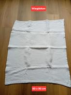 Wiegdeken Jollein wit, Ophalen of Verzenden, Gebruikt, 85 tot 100 cm, Deken