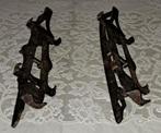 Schaatsen oude ijzeren Schaatsen decoratie, Antiek en Kunst, Ophalen