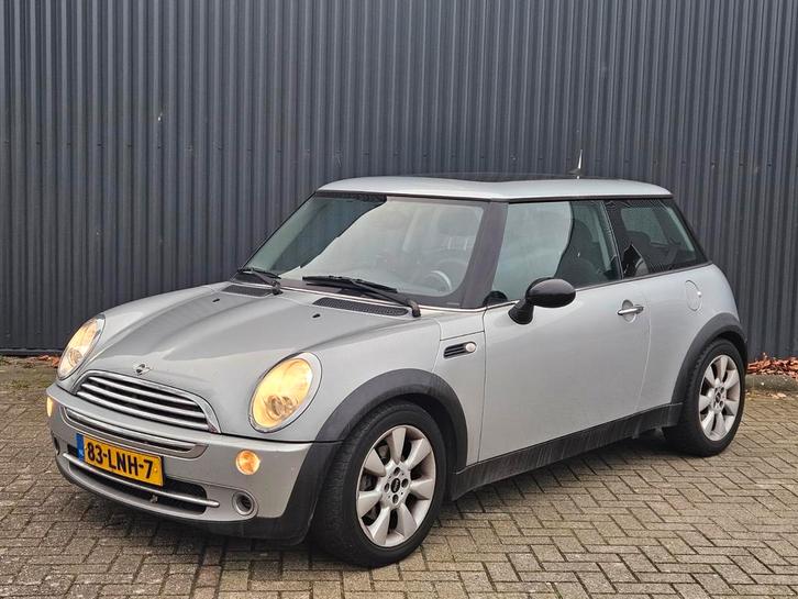 Mini John Cooper Works 2004 Automaat Airco Grijs, Auto's, Mini, Bedrijf, Te koop, Cooper, ABS, Airbags, Airconditioning, Centrale vergrendeling
