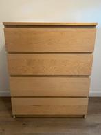 Ikea ladekast Malm 100cm x 80cm x 48cm, Ophalen, 50 tot 100 cm, Zo goed als nieuw, 3 of 4 laden