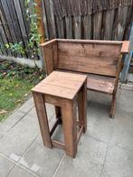 Tafel en bankje samen, Ophalen of Verzenden, Zo goed als nieuw