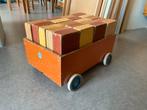 Vintage ADO blokkenwagen Ko Verzuu Design speelgoed, Ophalen of Verzenden
