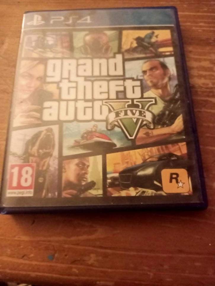 Grand Theft Auto V, Spelcomputers en Games, Games | Sony PlayStation 4, Zo goed als nieuw, Shooter, 1 speler, Vanaf 18 jaar, Ophalen of Verzenden