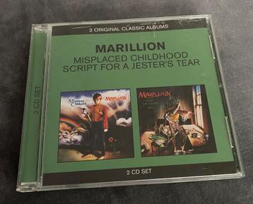 Marillion-Misplaced Childhood & Script for a Jester’s Tear  beschikbaar voor biedingen