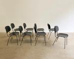 8x Lensvelt D-chair 101 stoelen door Staat..., Huis en Inrichting, Ophalen, Modern design, Gebruikt, Molenakkerstraat 10b