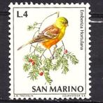 vogel ortolaan San Marino 1972 gebruikt, Verzenden, Gestempeld, Dier of Natuur