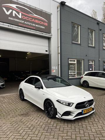 Mercedes-Benz A-klasse AMG 35 4MATIC Premium Plus AERO PANO beschikbaar voor biedingen